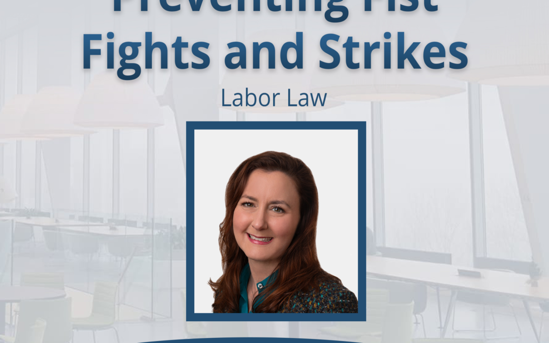 Amy Gaylord: Preventing Fist Fights and Strikes